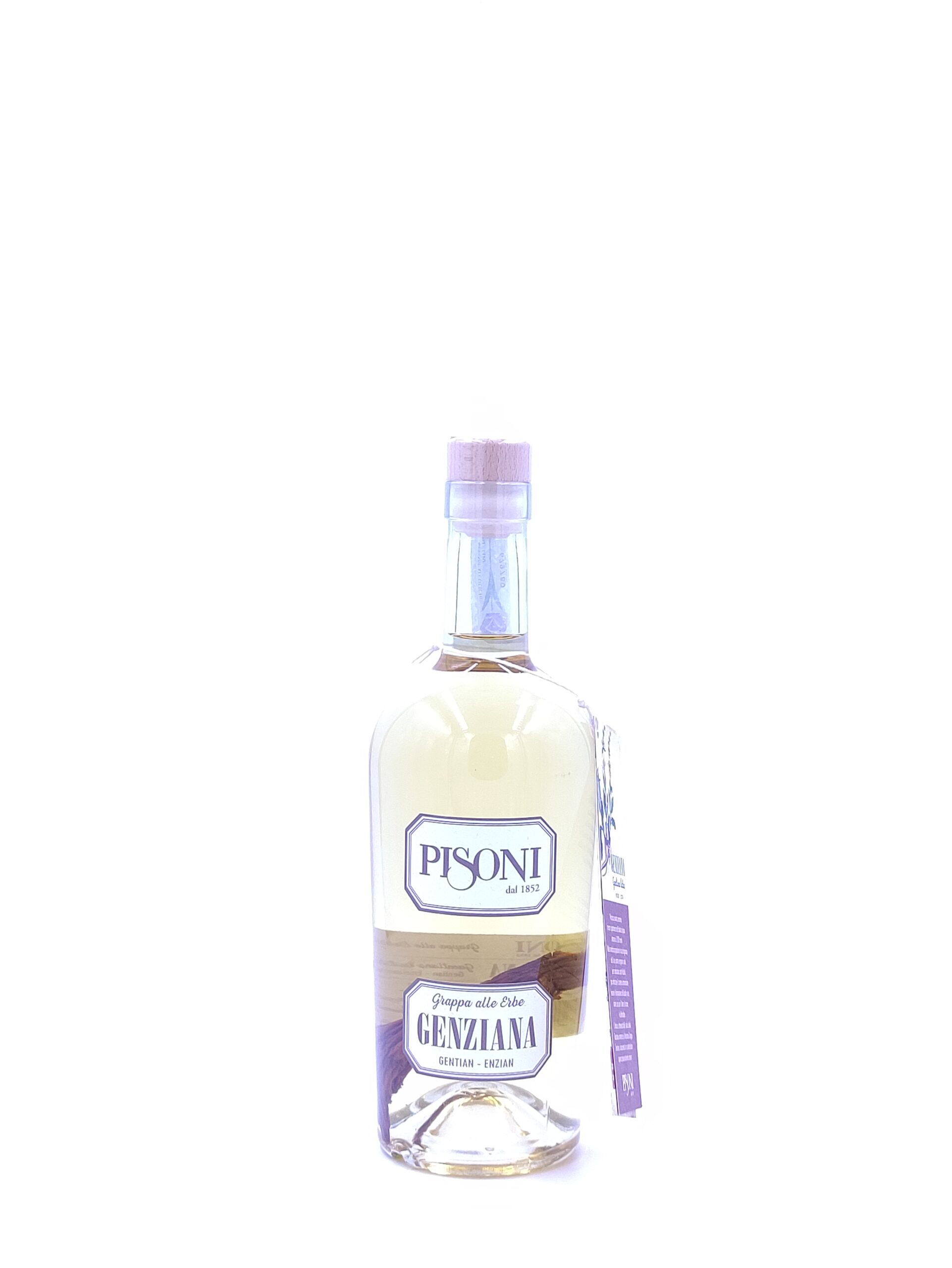 GRAPPA ALLE ERBE GENZIANA CL. 70 PISONI DISTILLERIA