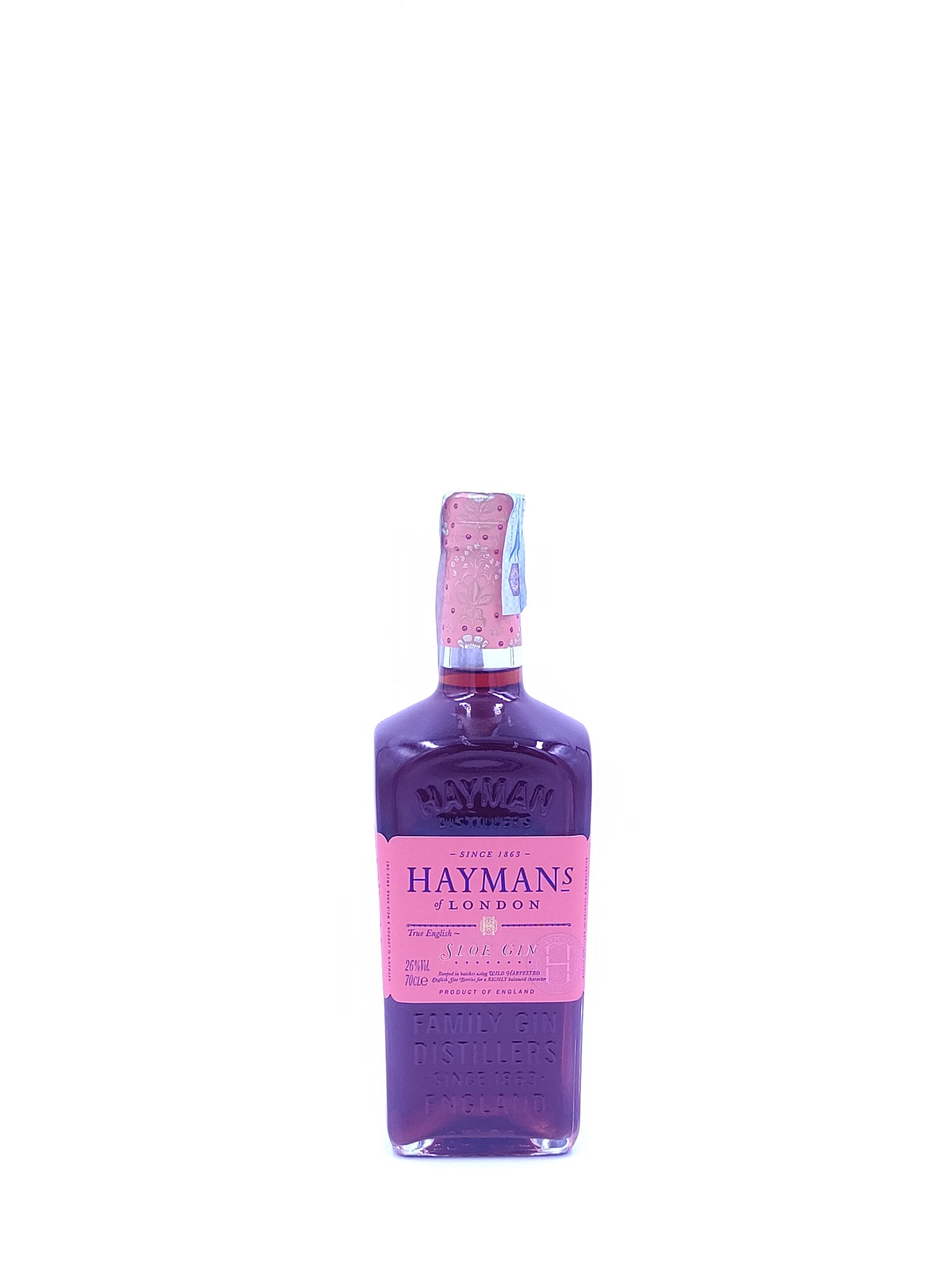 HAYMAN'S OF LONDON SLOE GIN CL. 70